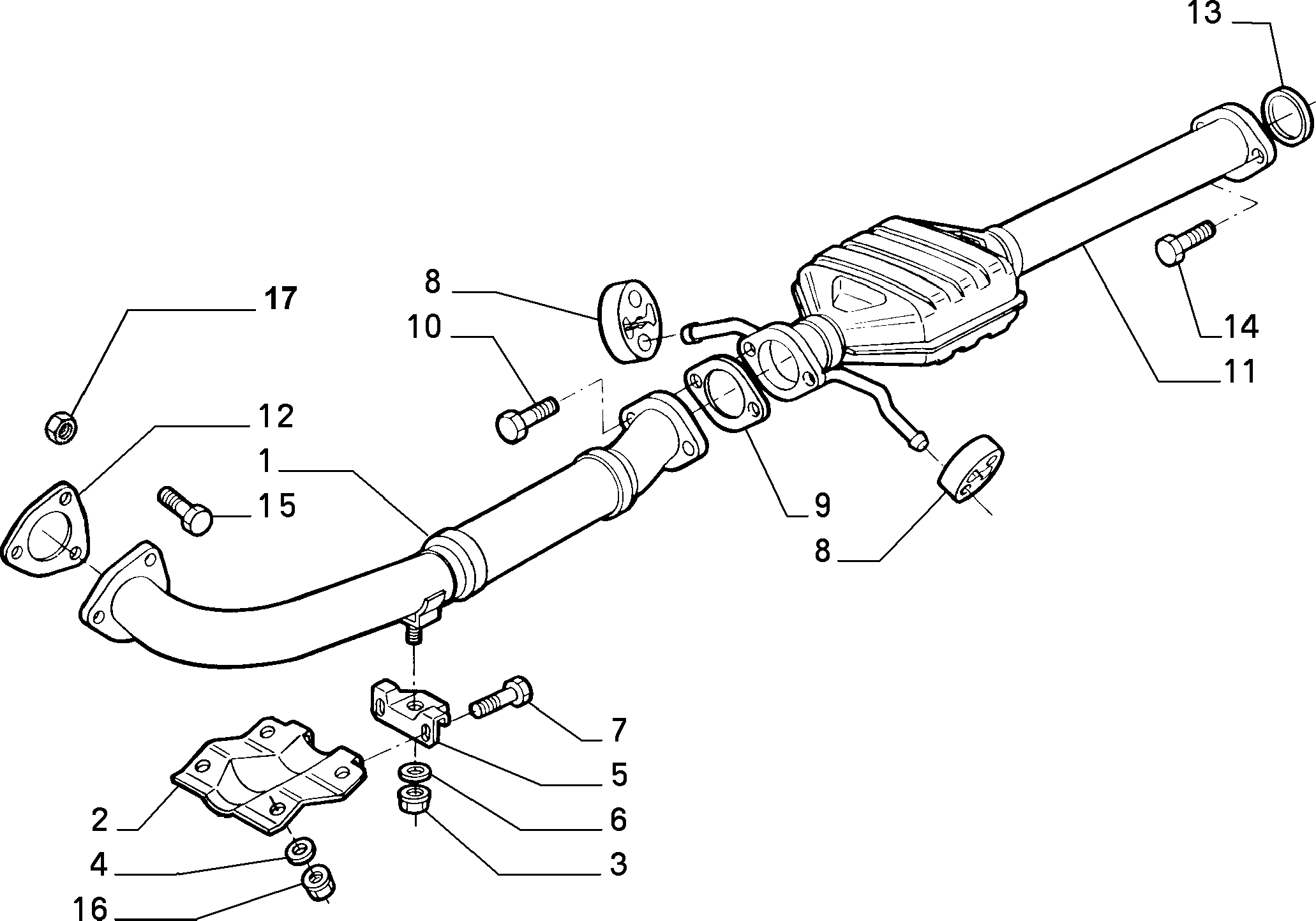 FIAT 60.573.198 - Bearing Bush, stabiliser onlydrive.pro