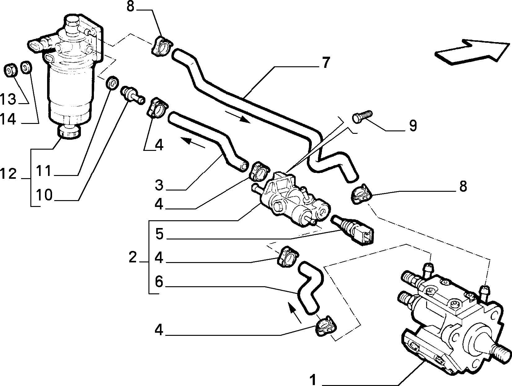 IVECO 46472179 - Fuel supply and injection (var.: 1/rev.: 0): 01 pcs. onlydrive.pro