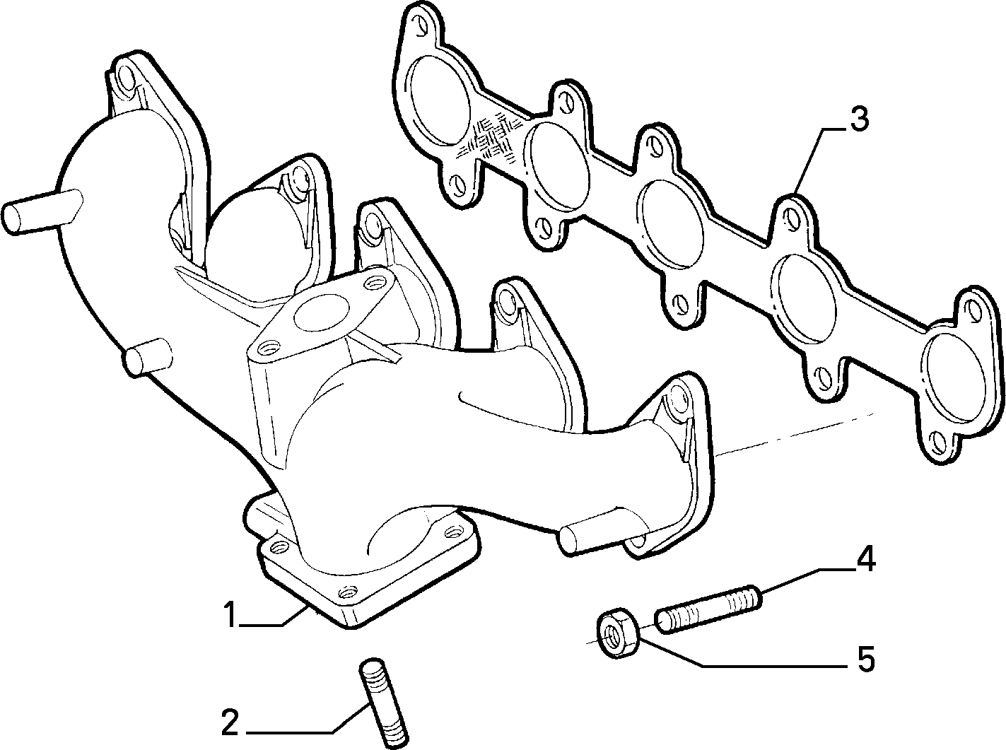 FIAT 46467746 - Gasket, exhaust manifold onlydrive.pro