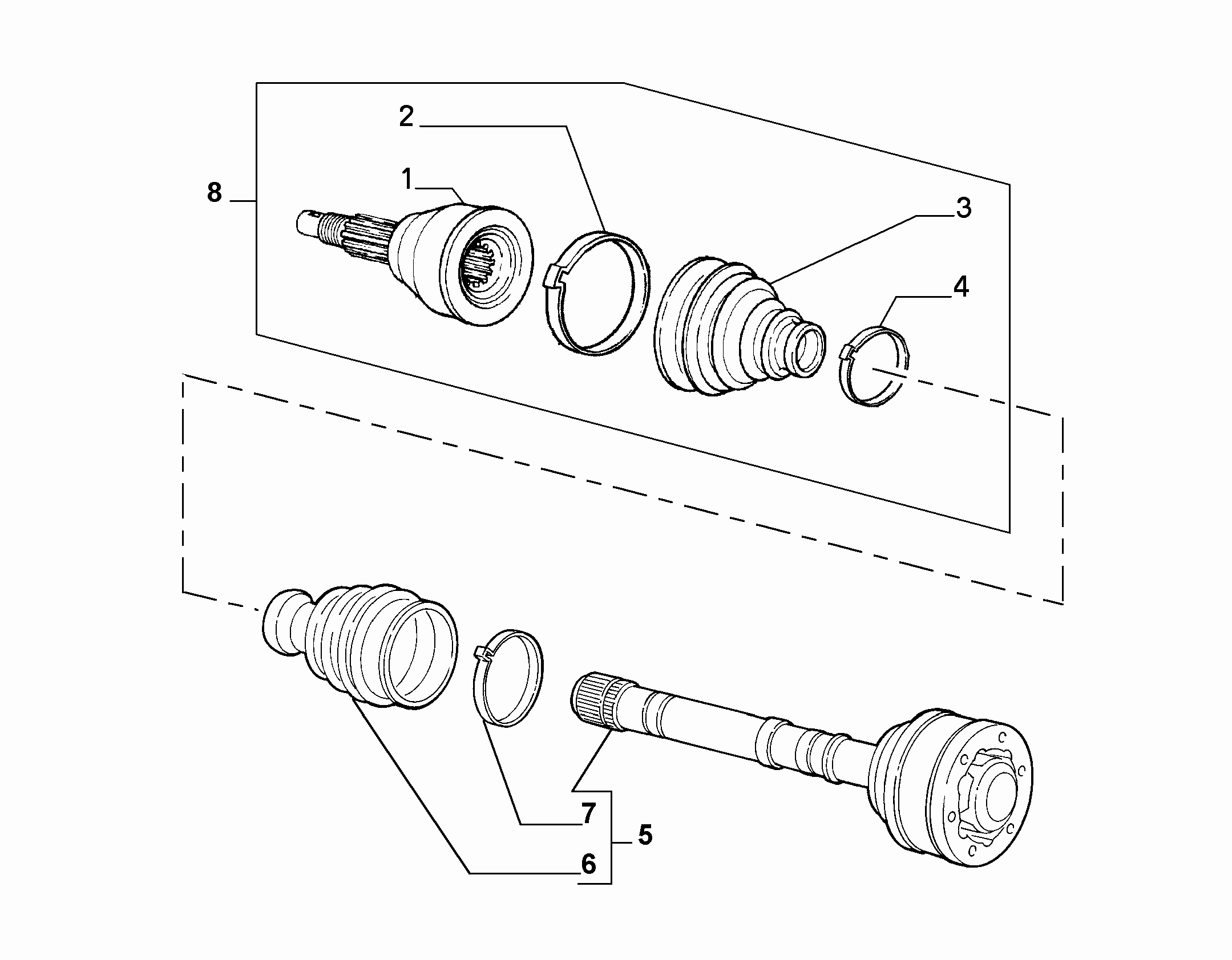 FIAT 46307462 - Axle shafts (var.: 2/rev.: 0): 02 pcs. onlydrive.pro