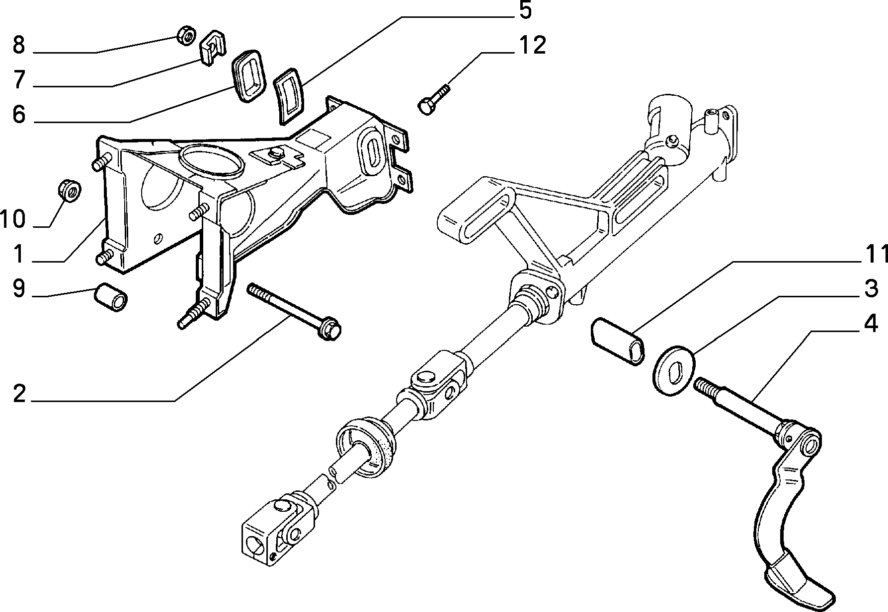 FIAT 6061282-1 - Steering gear (var.: 3/rev.: 0): 01 pcs. onlydrive.pro