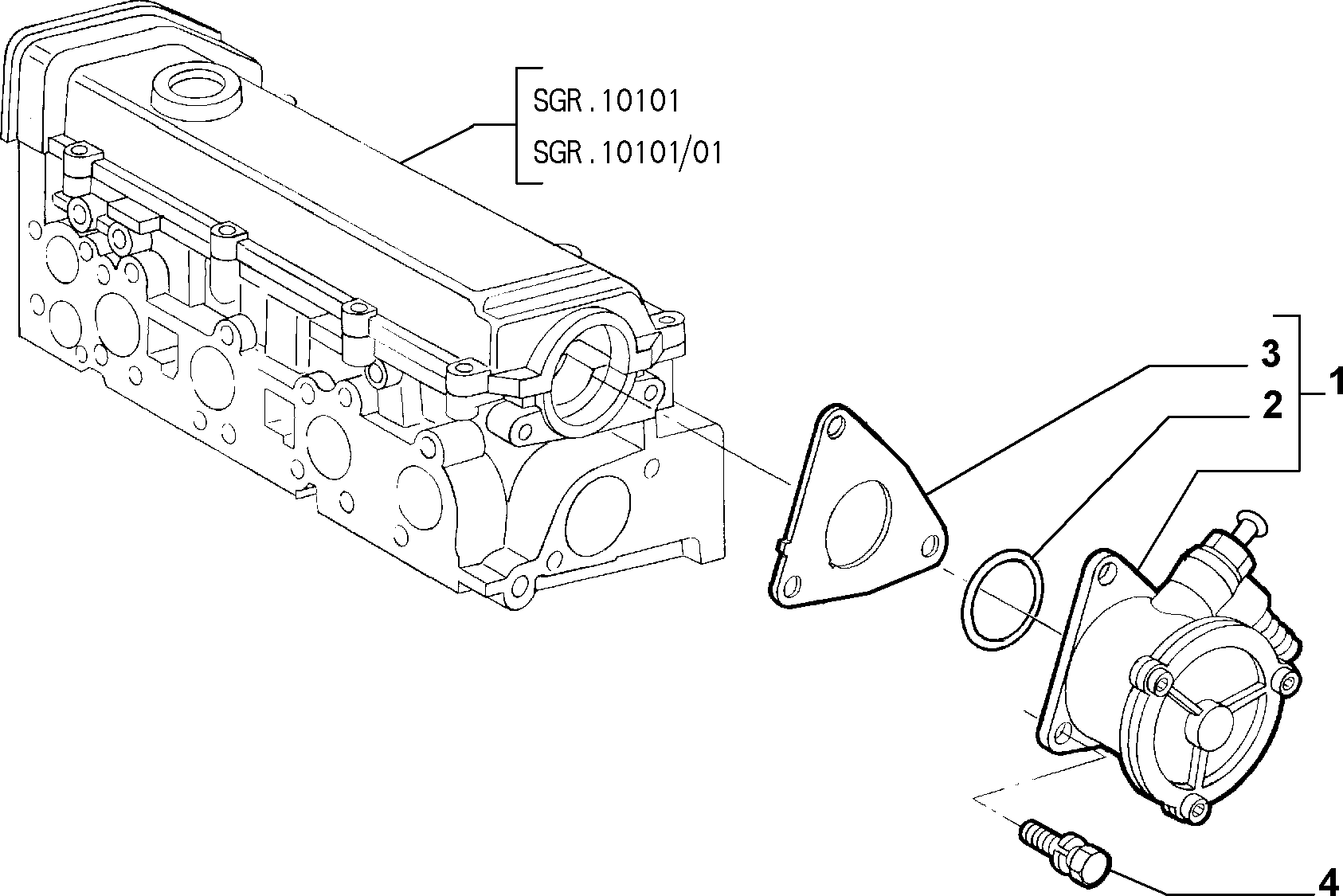 FIAT 46771106 - Brake vacuum system (var.: 1/rev.: 0): 01 pcs. onlydrive.pro