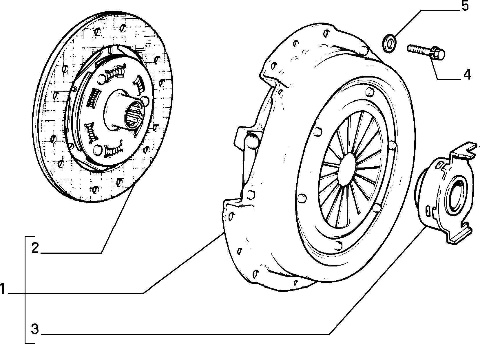 FIAT 46821337 - Clutch Release Bearing onlydrive.pro