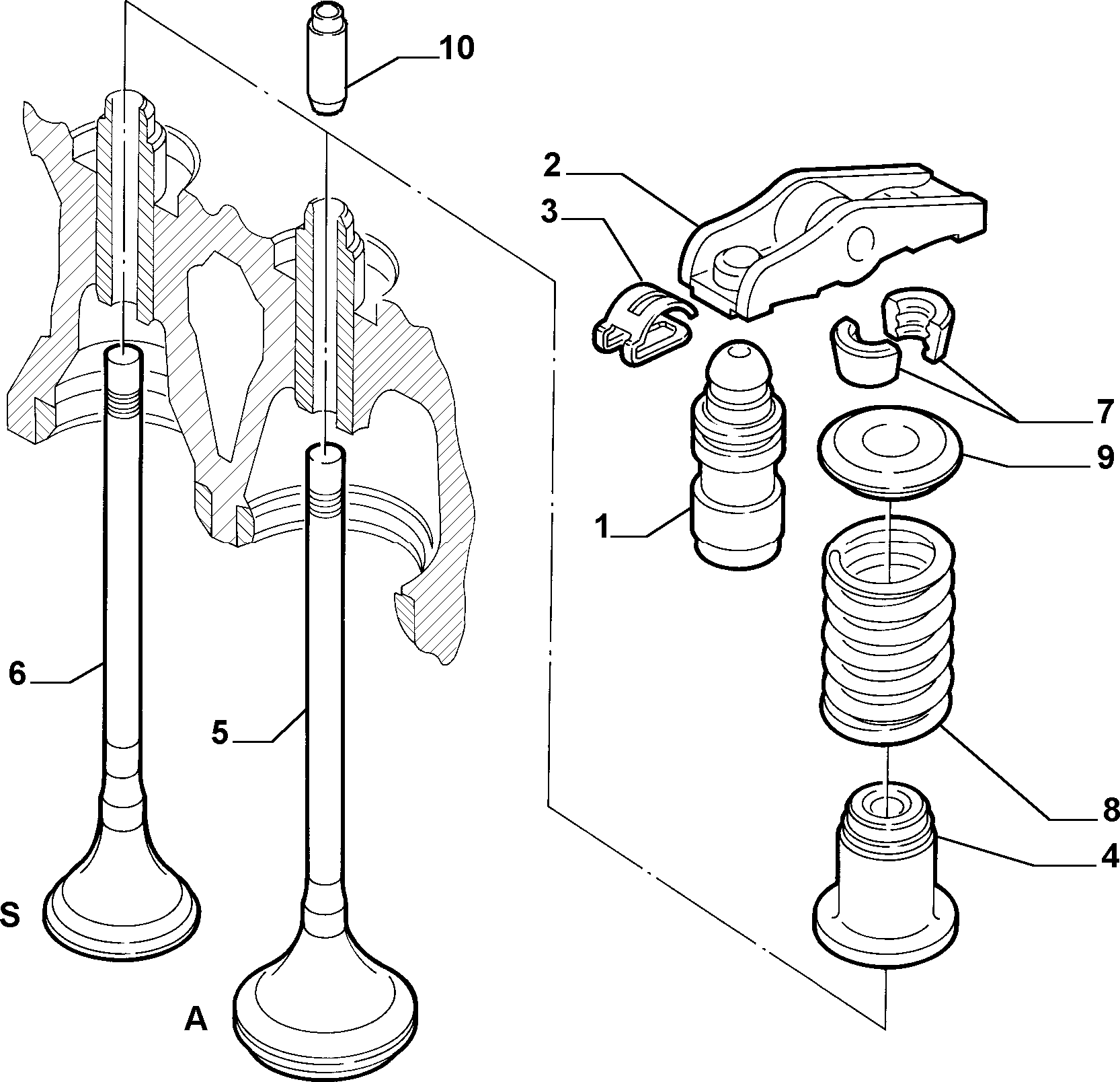 CITROËN 9638075480 - Tappet / Rocker onlydrive.pro