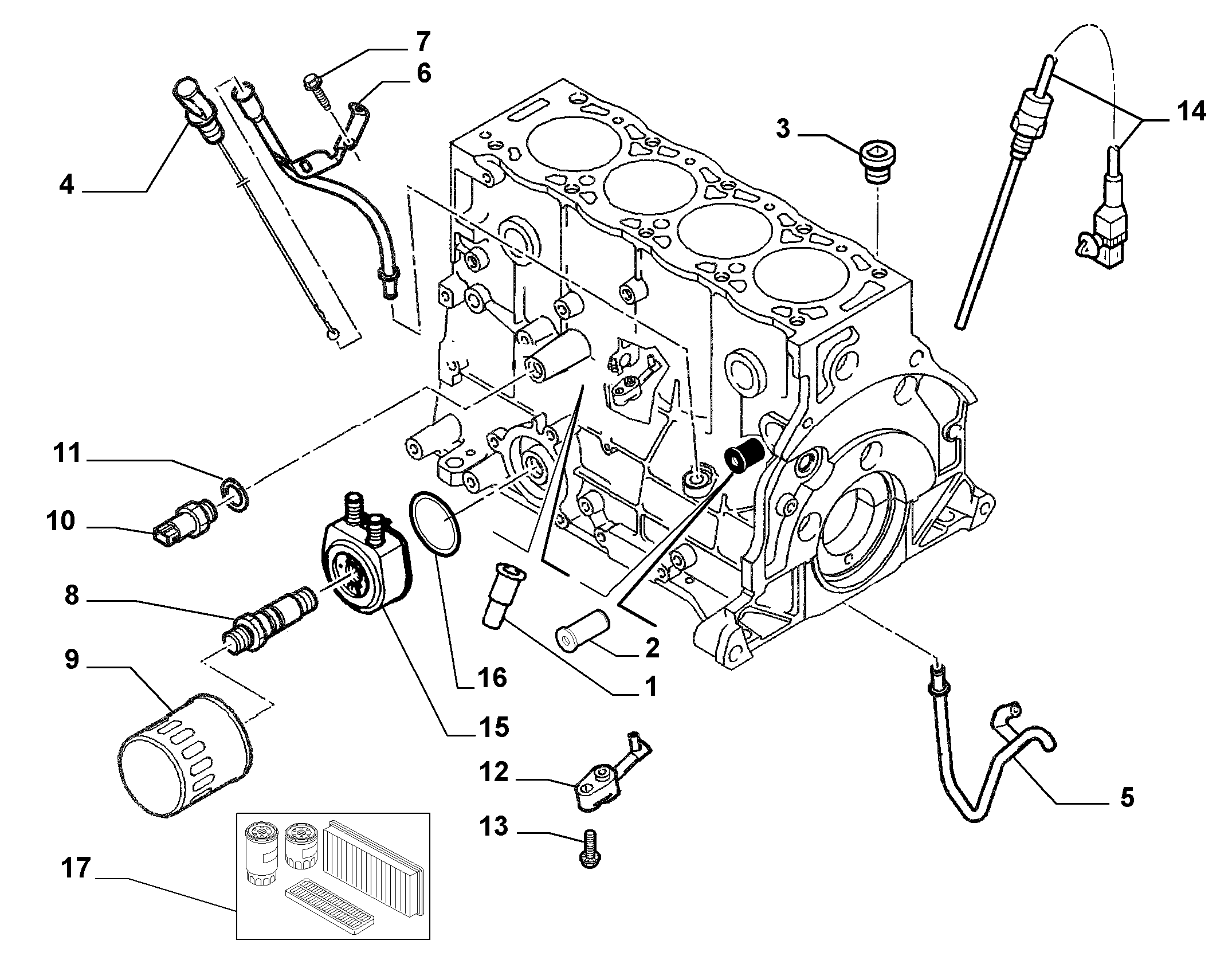 FIAT 9456203580 - Õlifilter onlydrive.pro