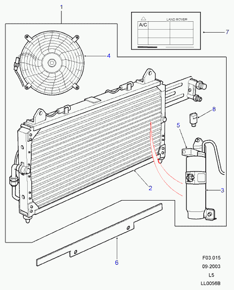 FIAT JRJ 100550 - Condenser: 1 pcs. onlydrive.pro