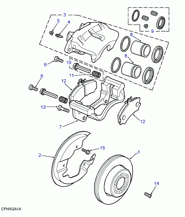 Land Rover STC1920 - Ohjaustappi, jarrusatula onlydrive.pro