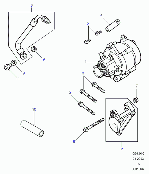 Chrysler ERR6999 - Alternator onlydrive.pro