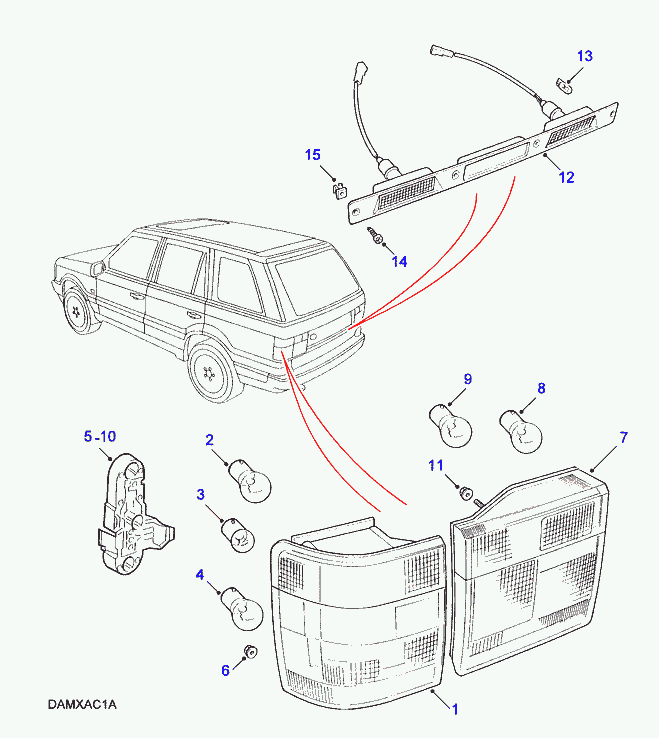 Land Rover 10211 - Polttimo, vilkku / äärivalo onlydrive.pro