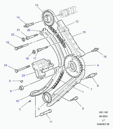 Land Rover STC 2142 - Timing Chain Kit onlydrive.pro