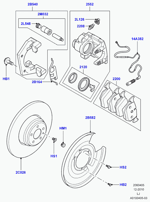 Land Rover SFP000120 - Jarrupala, levyjarru onlydrive.pro