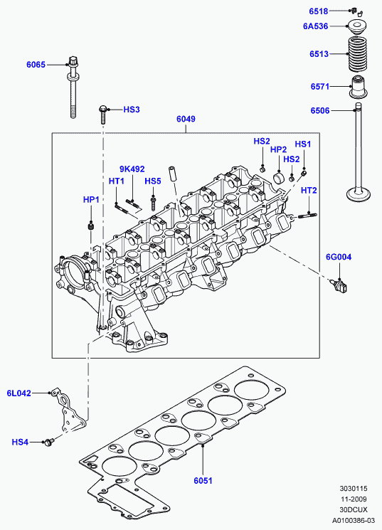 Land Rover LVB000290 - Gasket, cylinder head onlydrive.pro