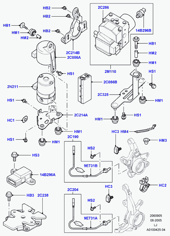 Land Rover SSB 0001 40 - Anti-lock braking system: 1 pcs. onlydrive.pro