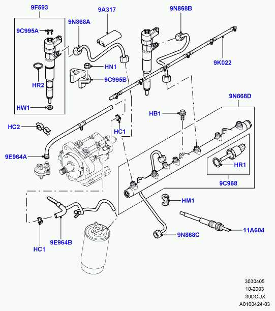 Land Rover NCC 100120 L - Glow Plug onlydrive.pro