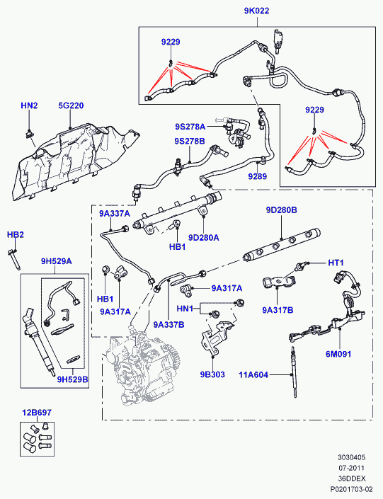 Land Rover 135 4289 - Glow Plug onlydrive.pro