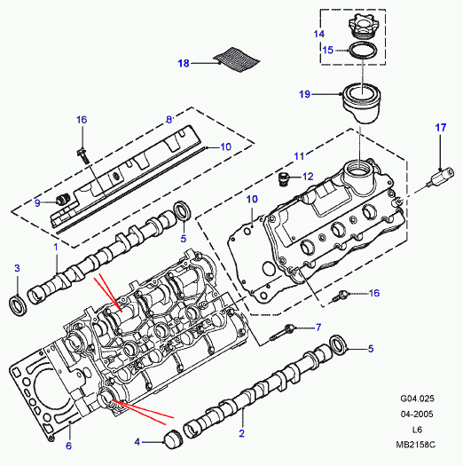 Lotus LUC100220L - Shaft Seal, camshaft onlydrive.pro