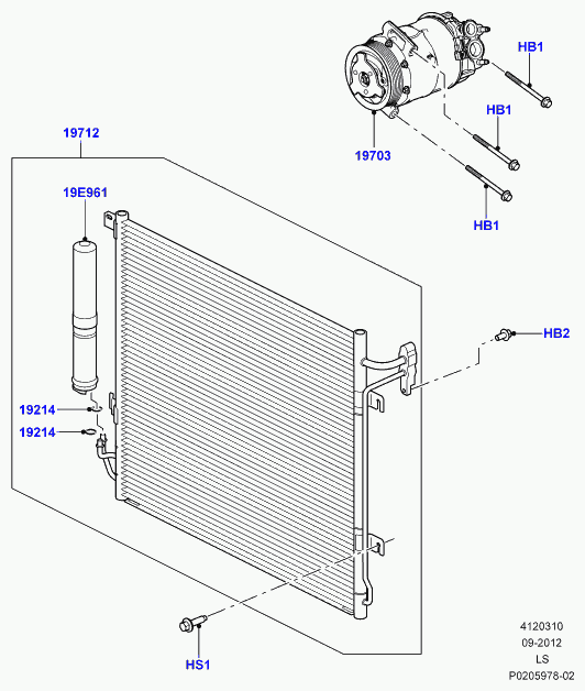 Land Rover LR030218 - Compressor, air conditioning onlydrive.pro