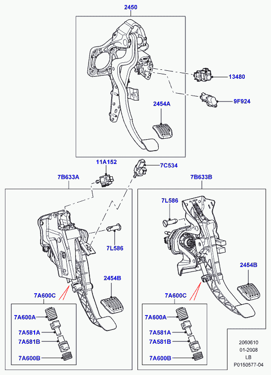 Land Rover LR000369 - Bremžu signāla slēdzis onlydrive.pro