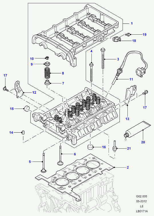 Land Rover LR010534 - Tunnistin, jäähdytysnesteen lämpötila onlydrive.pro