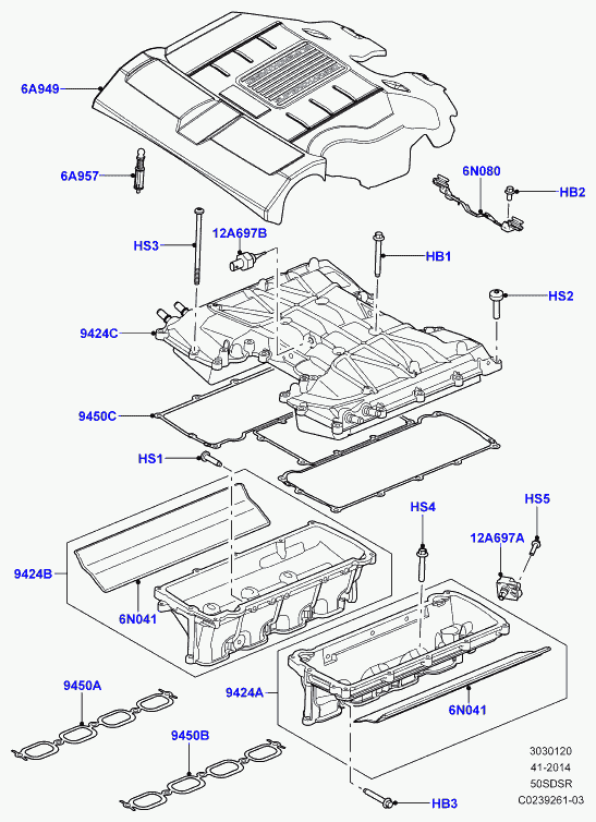 Land Rover LR035536 - Sensor, intake air temperature onlydrive.pro