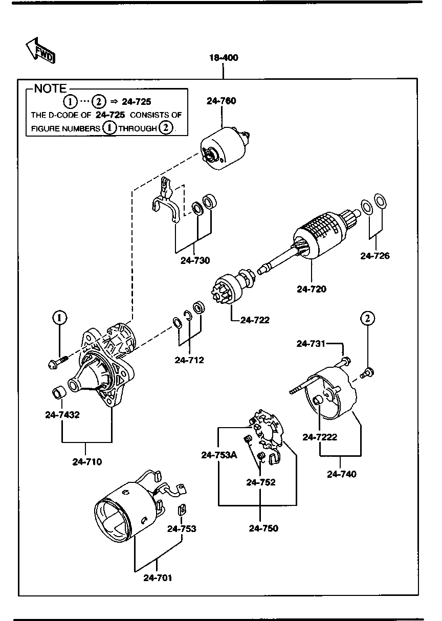 FORD B505-18-400 - Starter onlydrive.pro