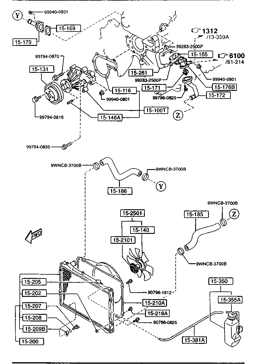 KIA D316-15-205 - Korkki, jäähdytin onlydrive.pro