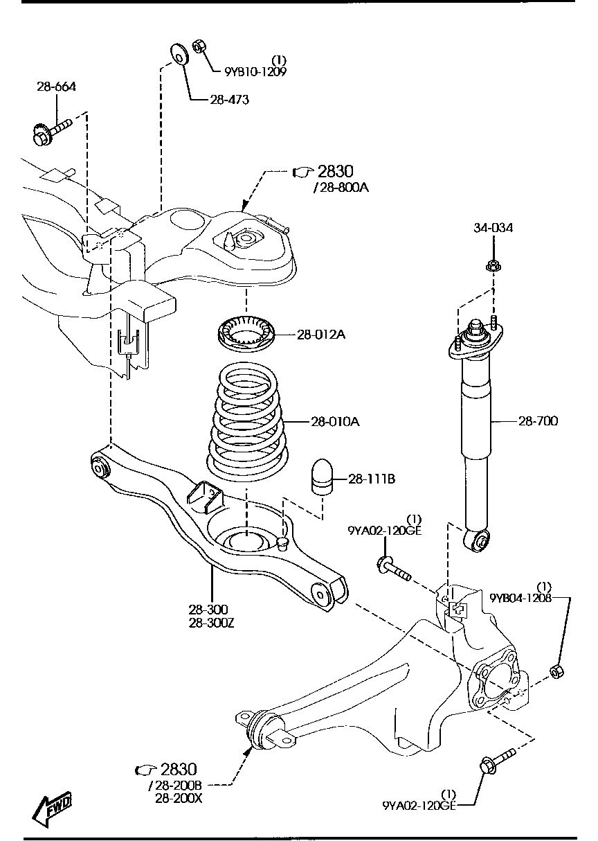 Honda EG21-28-910F - Pakabos statramsčio atraminis guolis onlydrive.pro