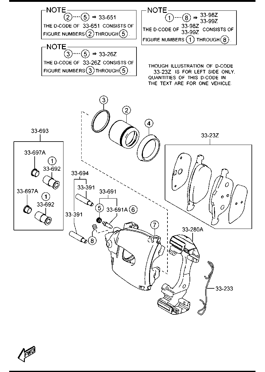 FORD BPYK-33-23ZA - Jarrupala, levyjarru onlydrive.pro