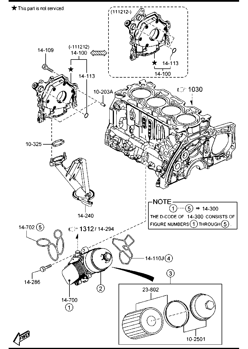 FORD Y650-14-300 - Oil Cooler, engine oil onlydrive.pro