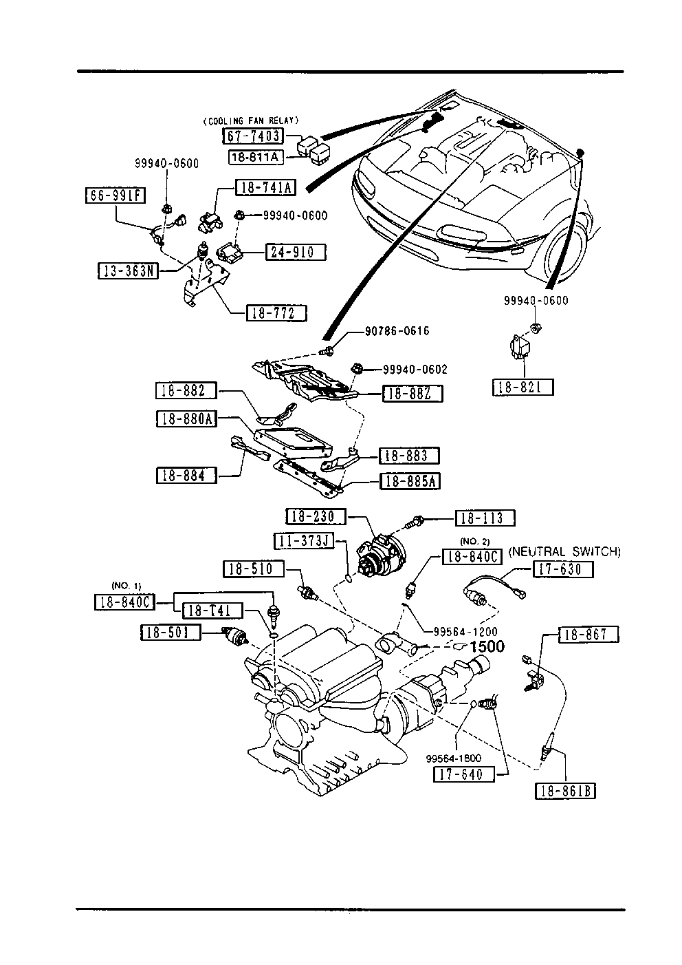 MAZDA BPE8-18-861A - Lambda andur onlydrive.pro