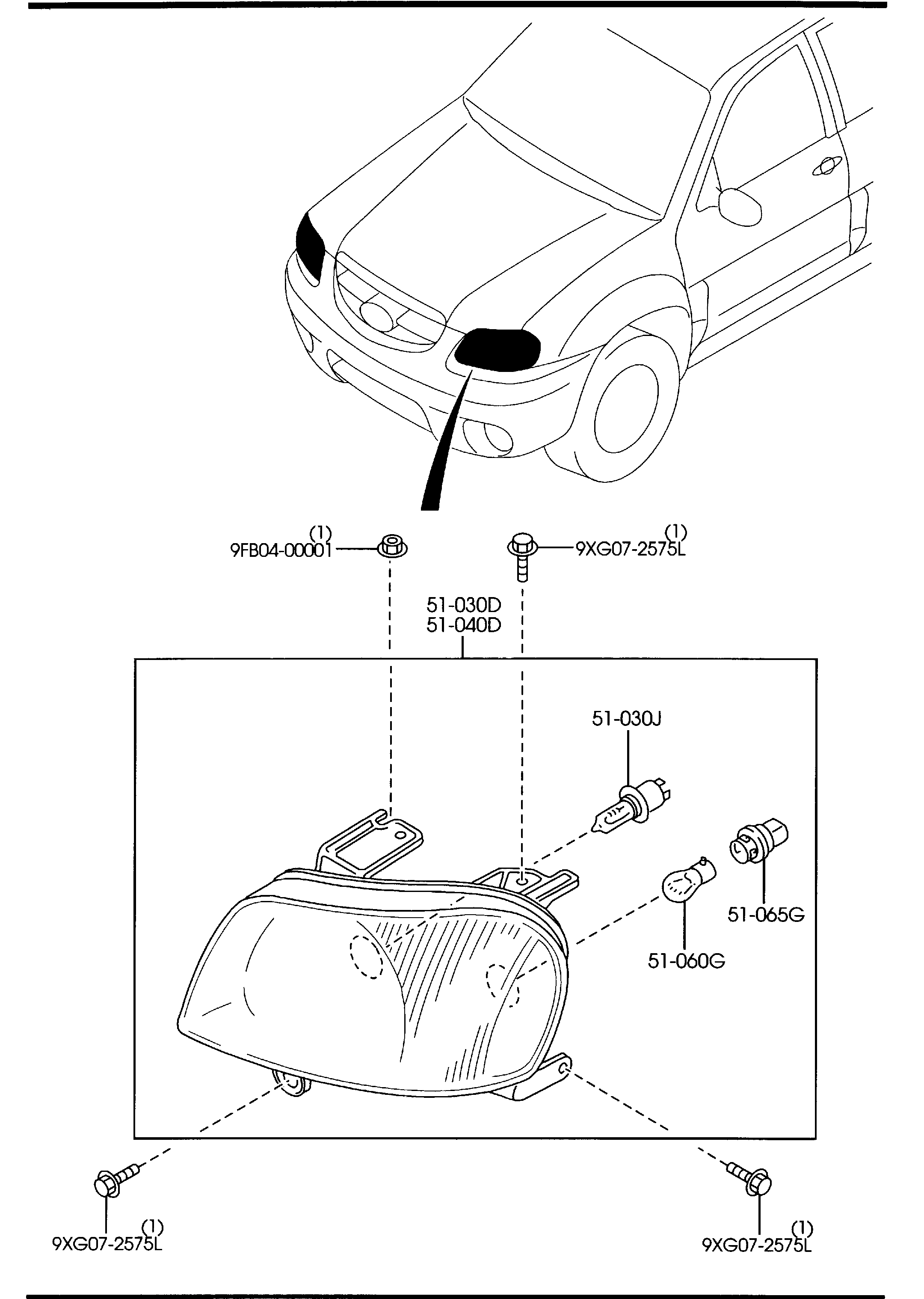 MAZDA 9970-38-605 - Kvēlspuldze onlydrive.pro