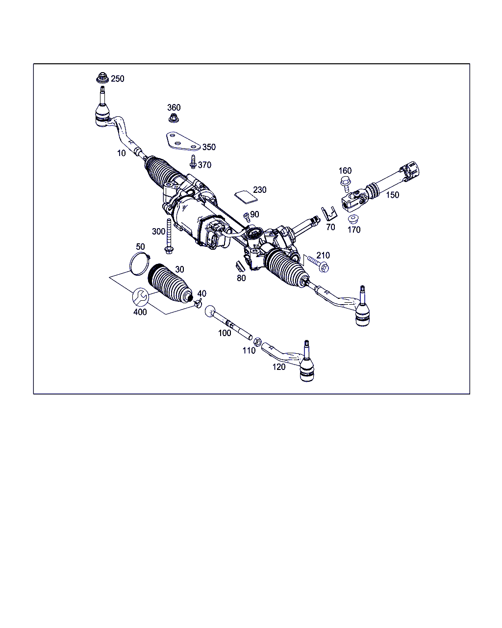 Mercedes-Benz N 000000 006559 - Steering gear: 002 pcs. onlydrive.pro