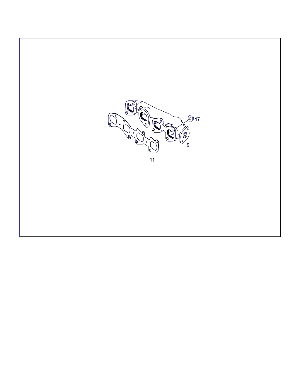 Mercedes-Benz A 651 142 18 80 - Tarpiklių rinkinys, išleidimo kolektorius onlydrive.pro