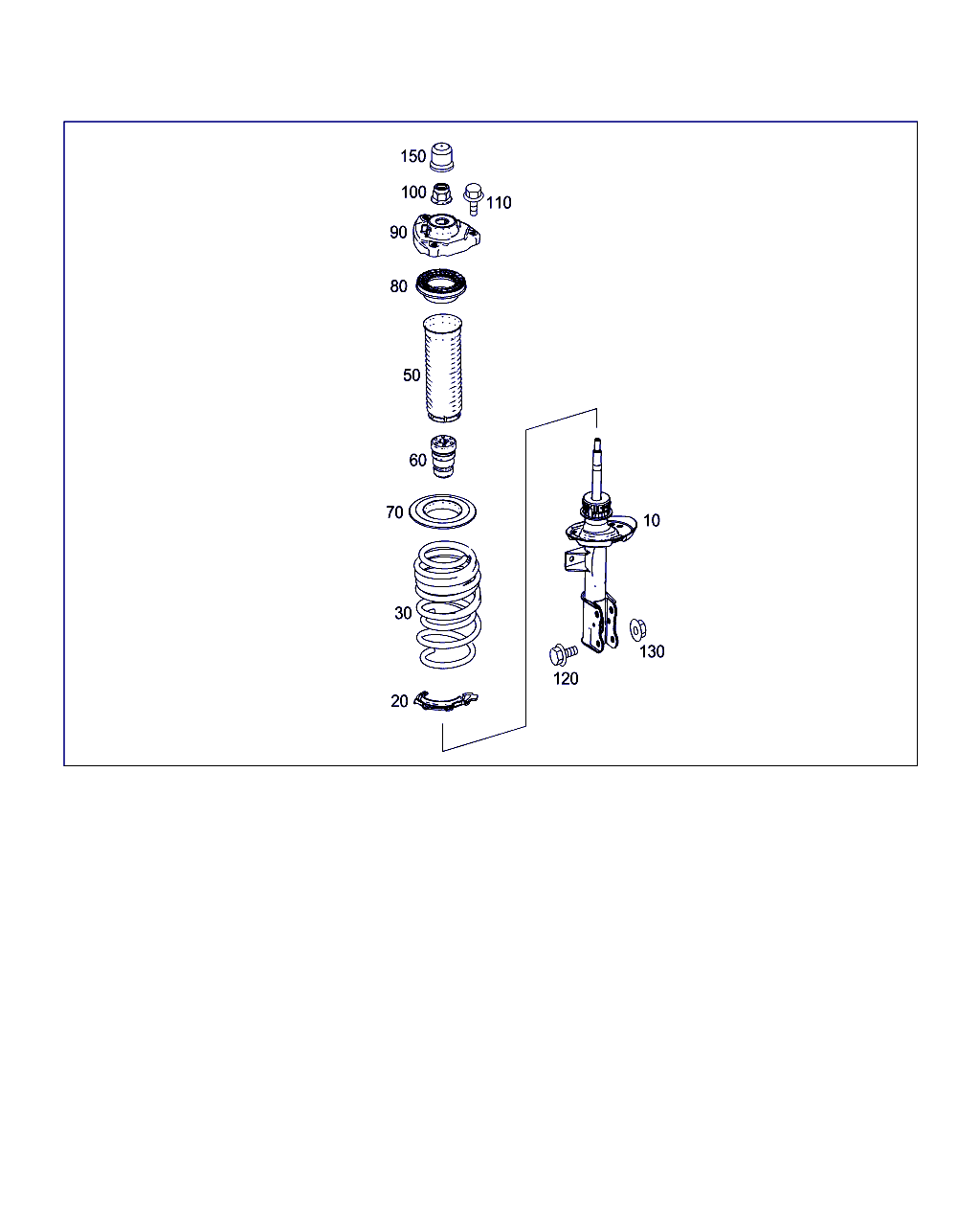 Mercedes-Benz A 156 321 00 06 - Gājiena ierobežotājs, Atsperojums onlydrive.pro