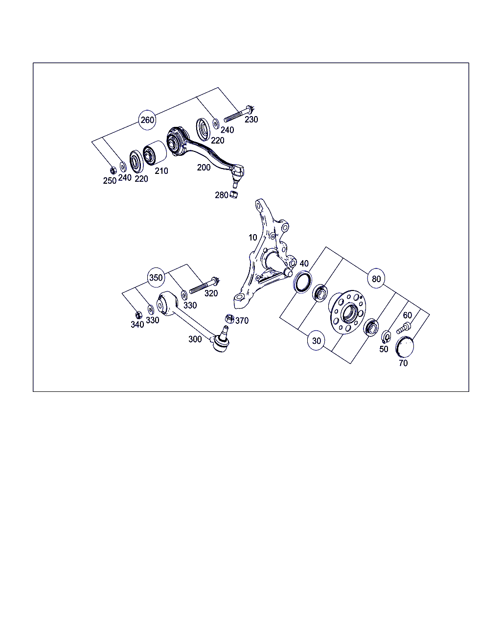 Mercedes-Benz A 000 333 09 71 - Mounting Kit, control lever onlydrive.pro