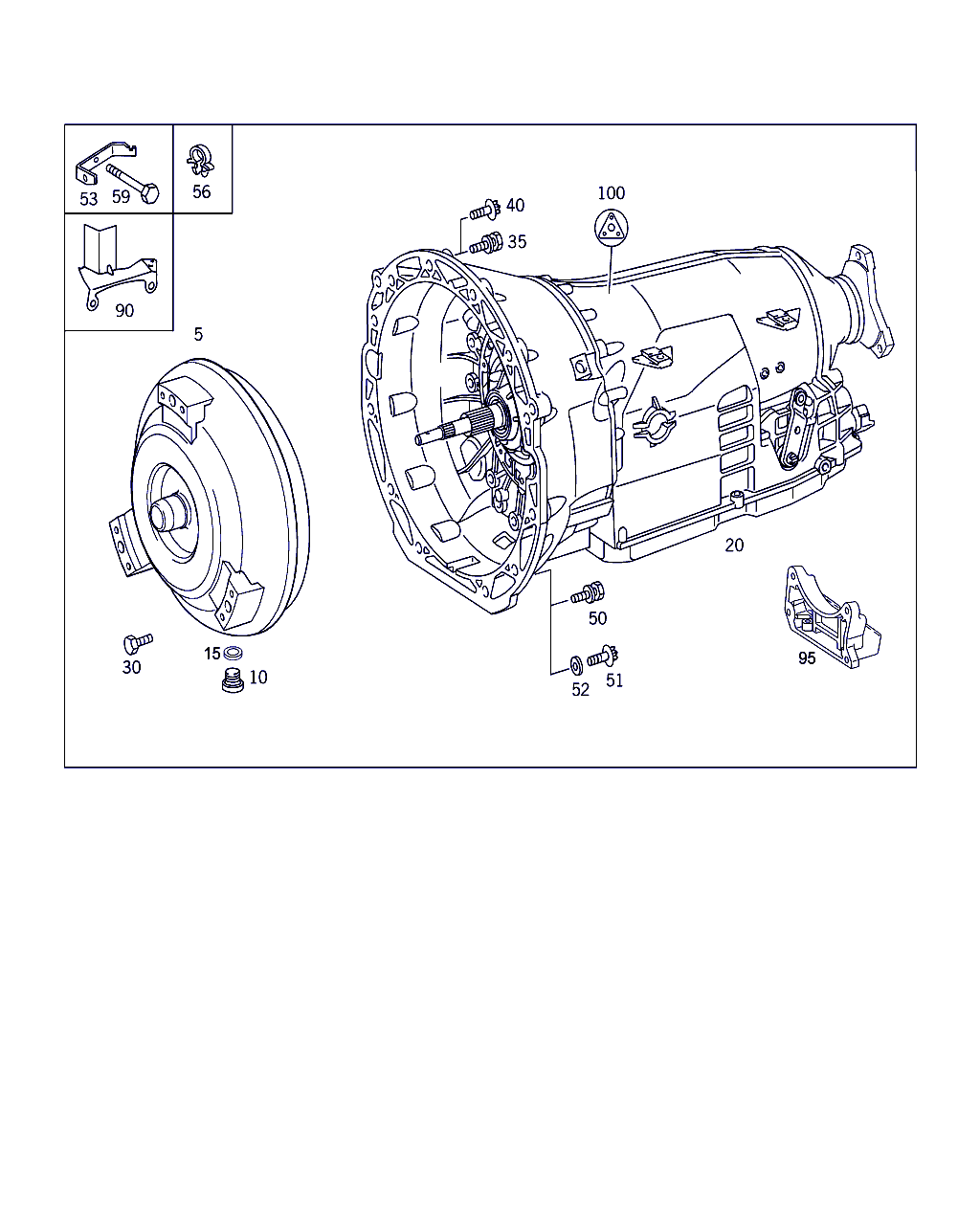 Mercedes-Benz A 210 250 06 02 - Torque Converter onlydrive.pro