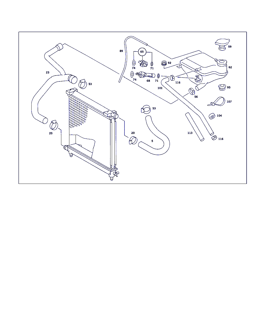 Mercedes-Benz A 123 501 01 15 - Sealing Cap, radiator onlydrive.pro