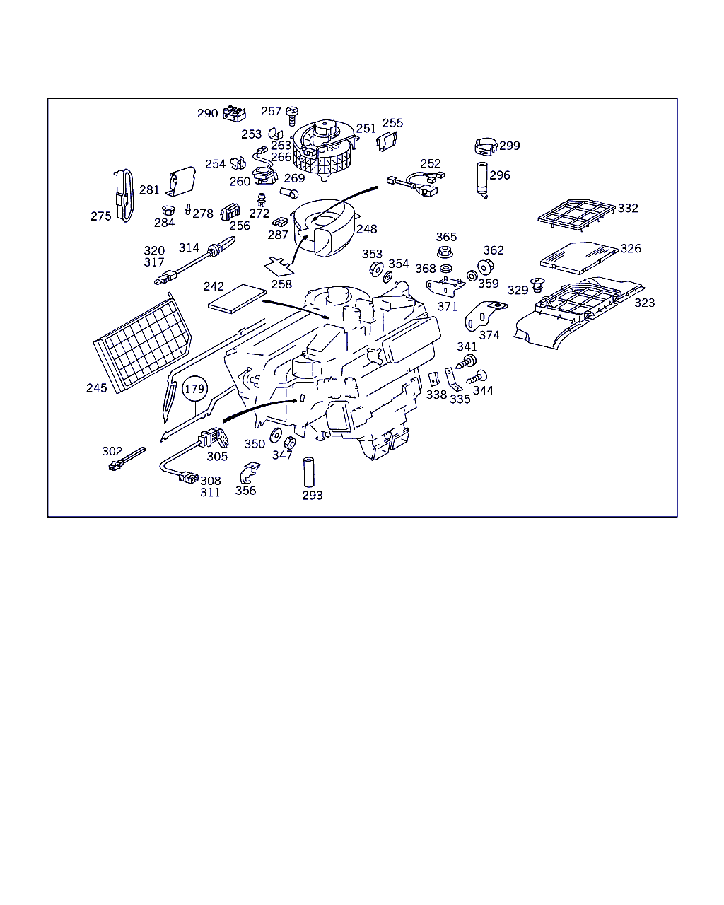 Mercedes-Benz A 140 821 83 51 - Vastus, sisäilmantuuletin onlydrive.pro