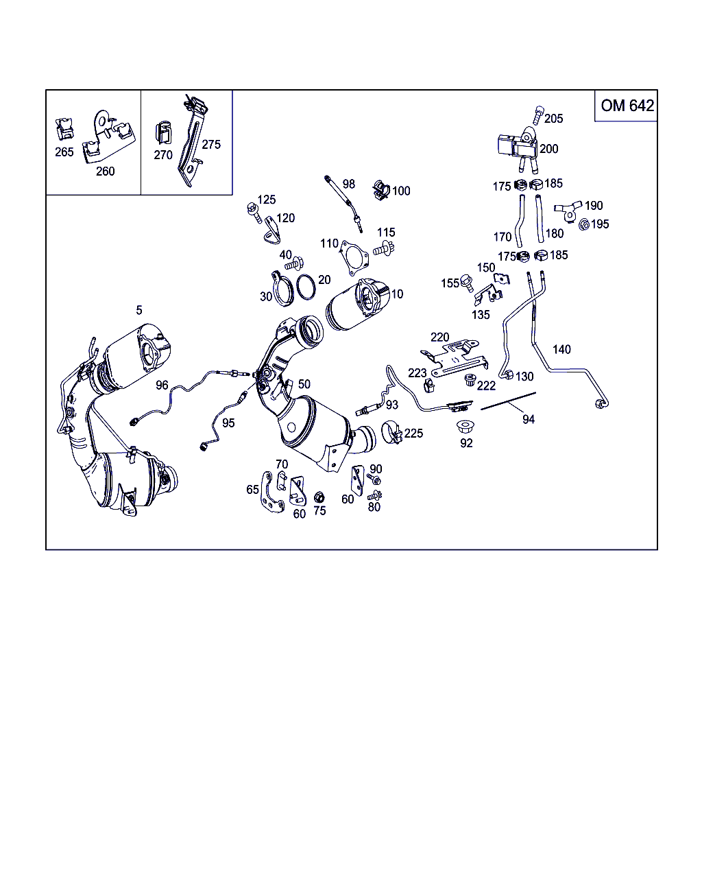 Mercedes-Benz A 001 905 06 00 - Jutiklis, išmetamųjų dujų temperatūra onlydrive.pro