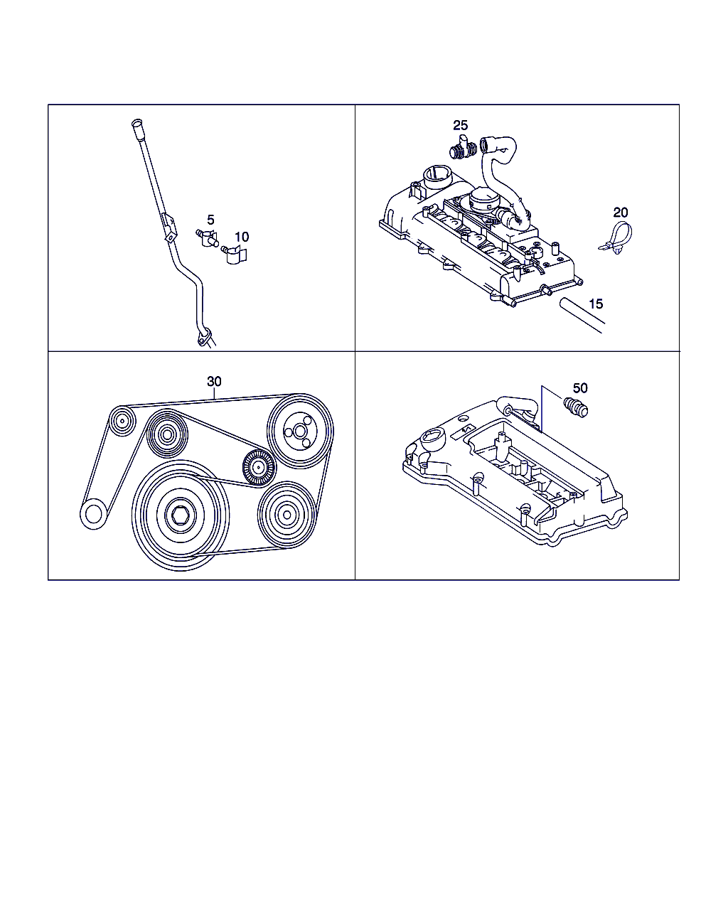 Mercedes-Benz A 014 997 08 92 - Engine detachable body components: 001 pcs. onlydrive.pro