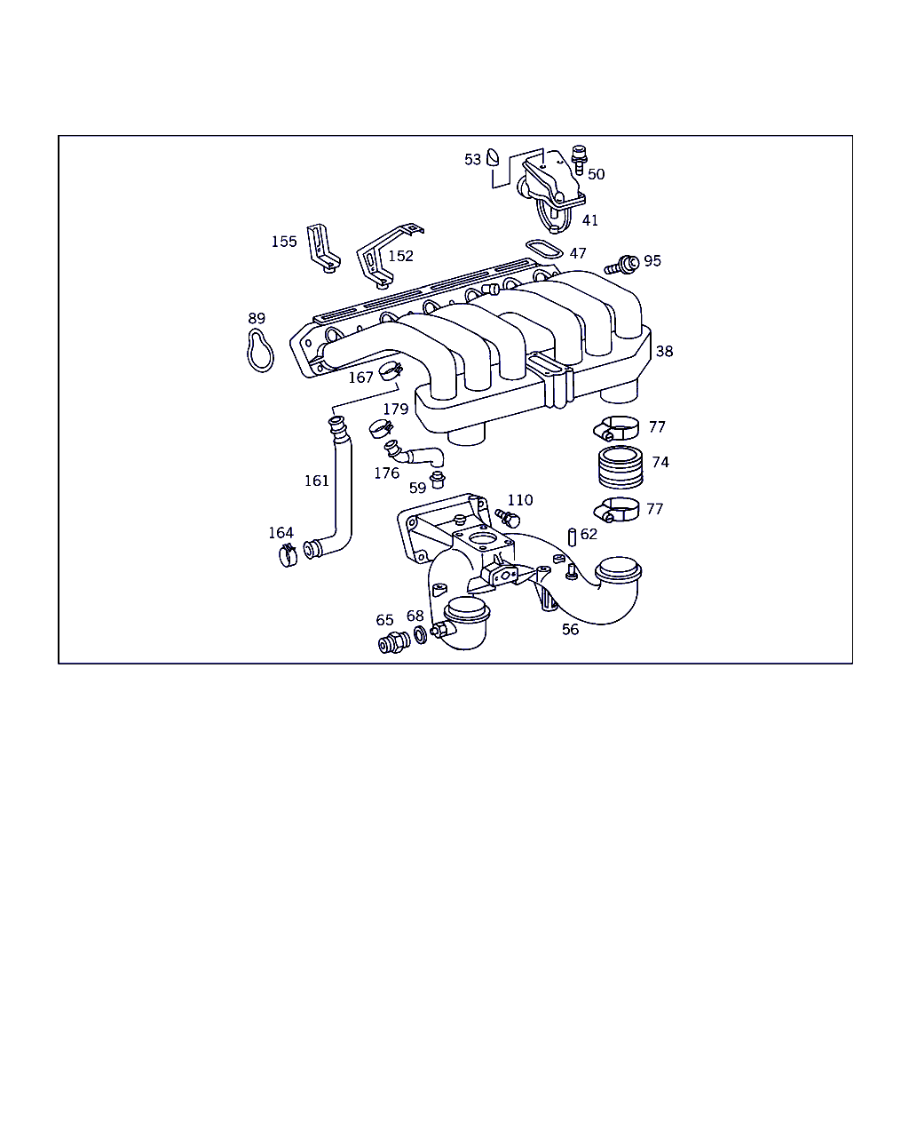 Mercedes-Benz A 104 094 36 82 - Šļūtene, Kartera ventilācija onlydrive.pro