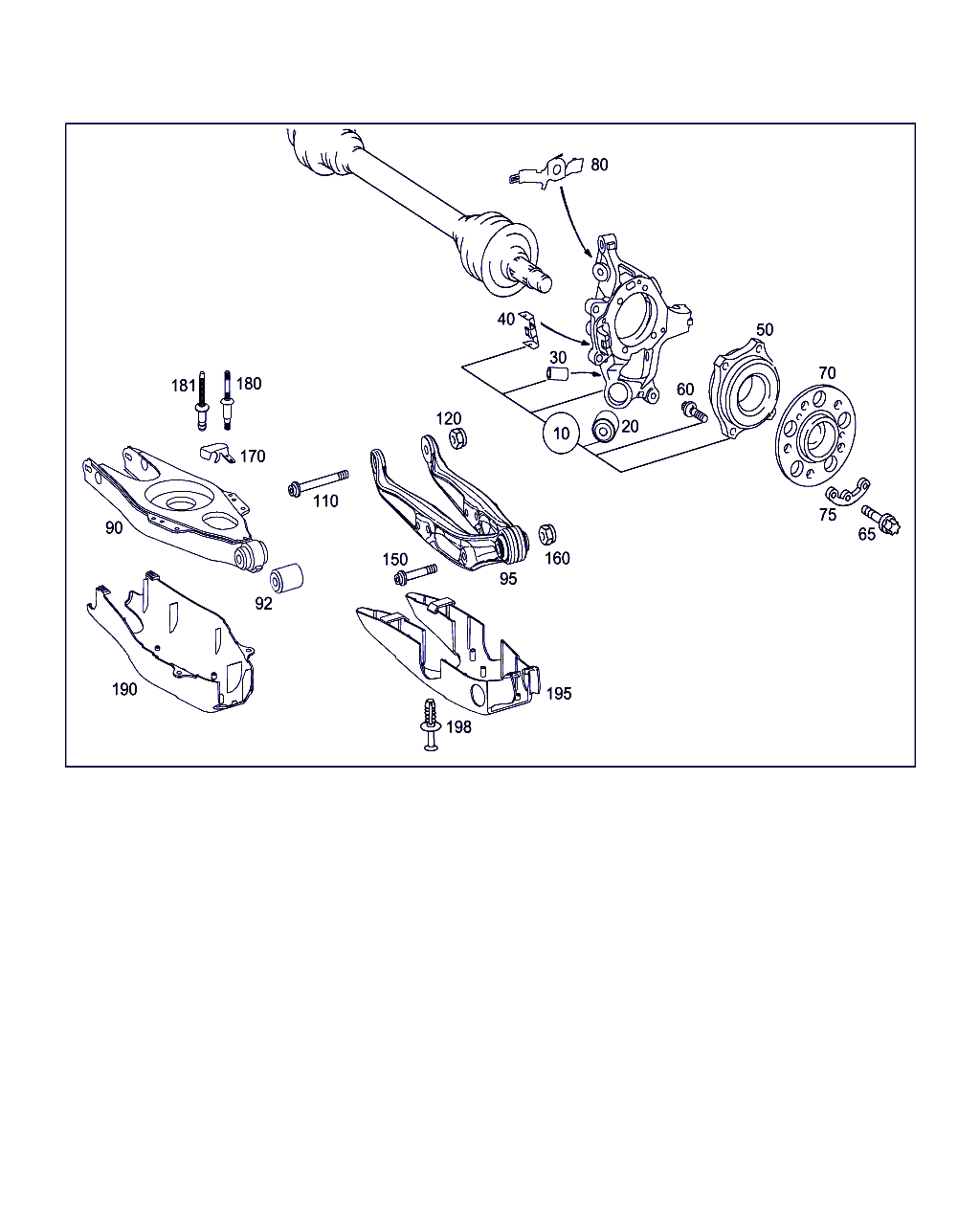 Mercedes-Benz A 211 350 18 06 - Bush, control arm mounting onlydrive.pro