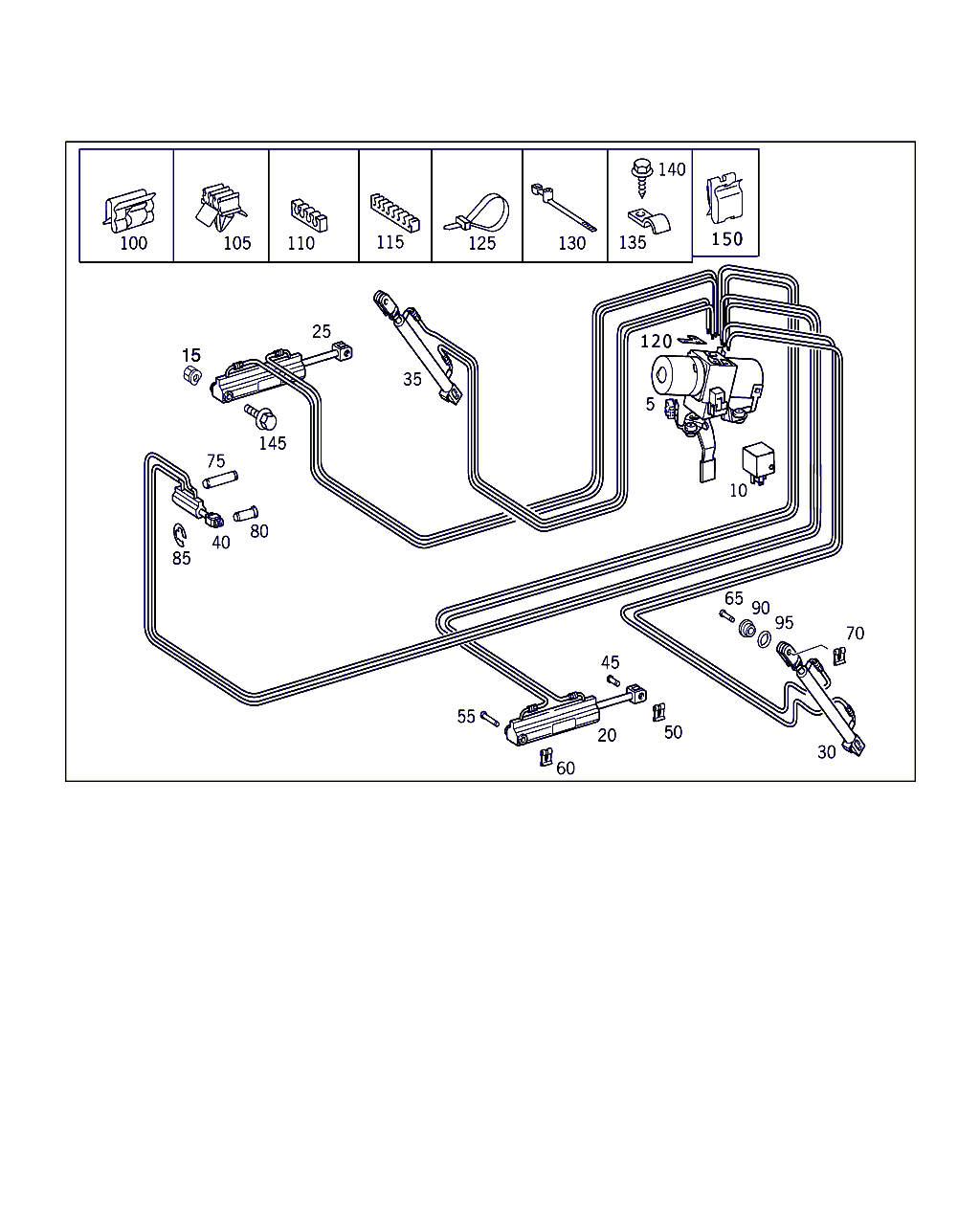 Mercedes-Benz A 004 997 63 90 - Atspergredzens, Izplūdes gāzu sistēma onlydrive.pro