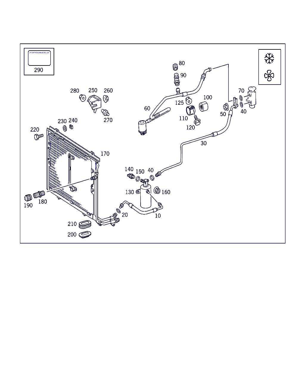 Mercedes-Benz N 304017 006019 - Refrigerant line arrangement: 002 pcs. onlydrive.pro