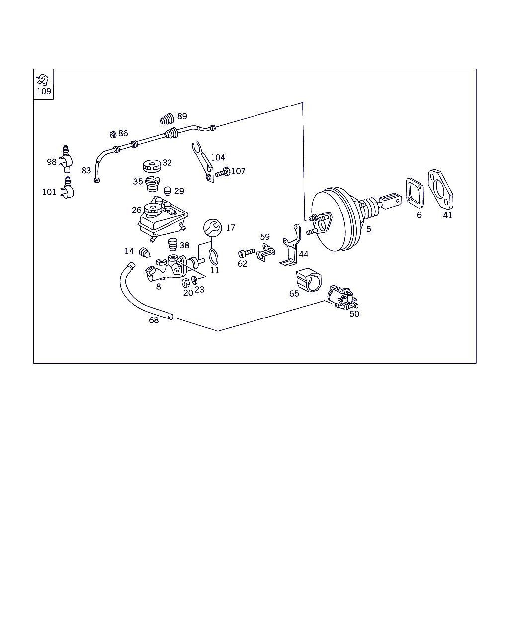 Mercedes-Benz A 001 430 51 60 - Remonto komplektas, pagrindinis stabdžių cilindras onlydrive.pro