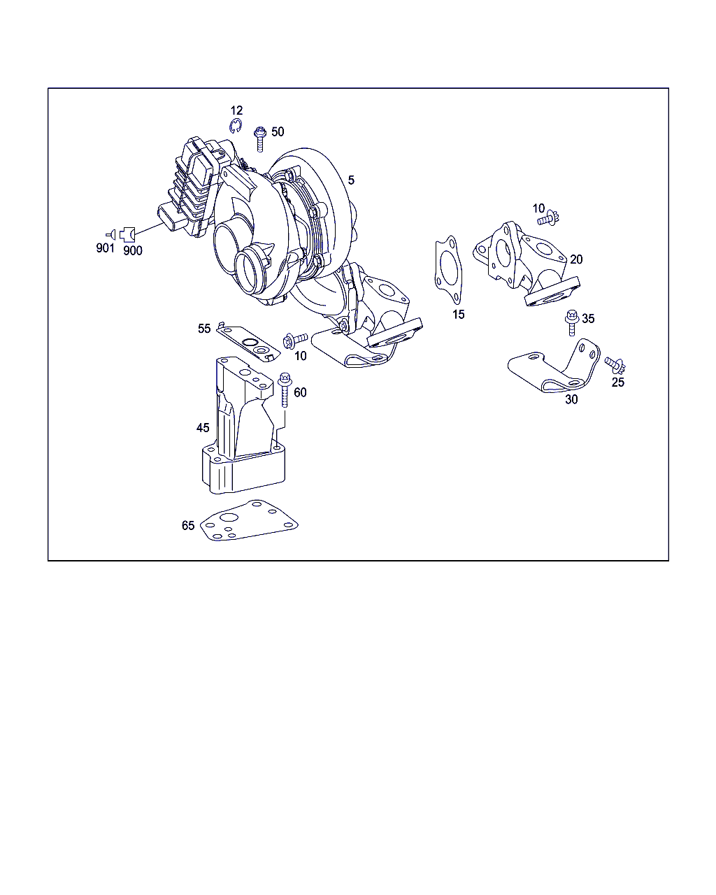 Mercedes-Benz A 642 142 04 81 - Gasket, charger onlydrive.pro