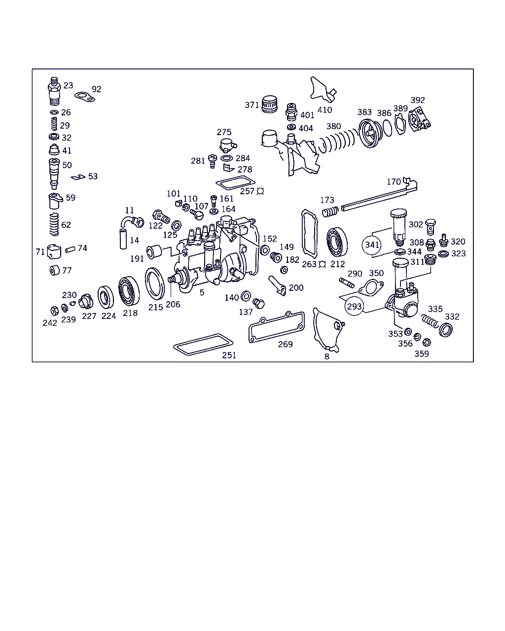 Mercedes-Benz A 000 997 36 44 - Injection pump: 001 pcs. onlydrive.pro