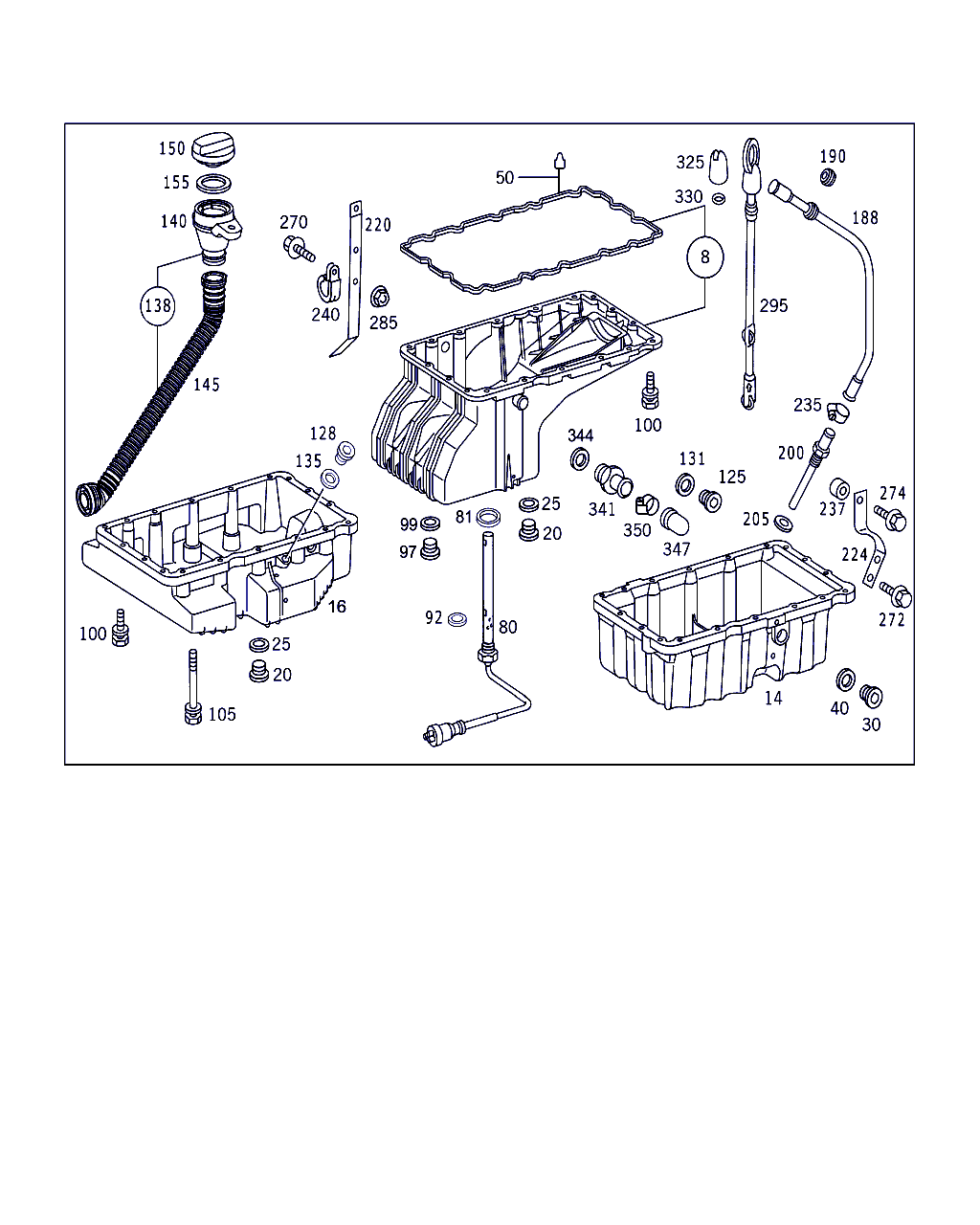 Mercedes-Benz N 000000 001072 - Oil pan & oil level display: 001 pcs. onlydrive.pro