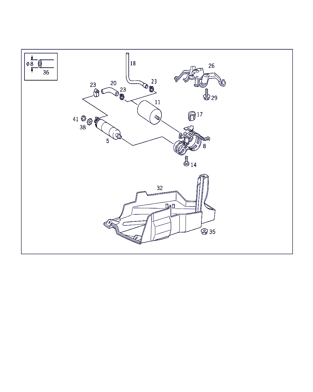 Mercedes-Benz A 003 091 53 01 - Fuel Pump onlydrive.pro