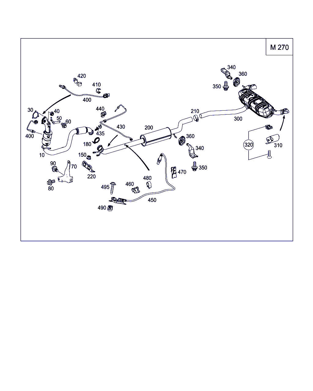 Mercedes-Benz A 000 995 14 33 - Pipe Connector, exhaust system onlydrive.pro